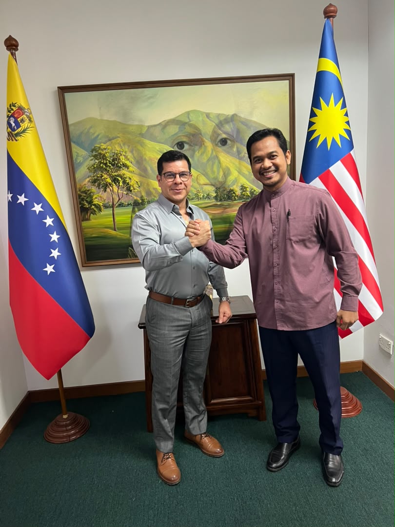 Partnership dialogue with Malaysia and Venezuela flags